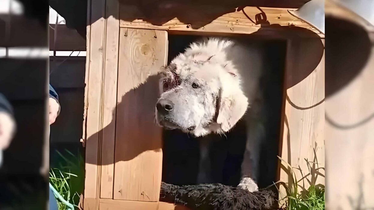 Abandoned Dog Finds New Life After Rescue